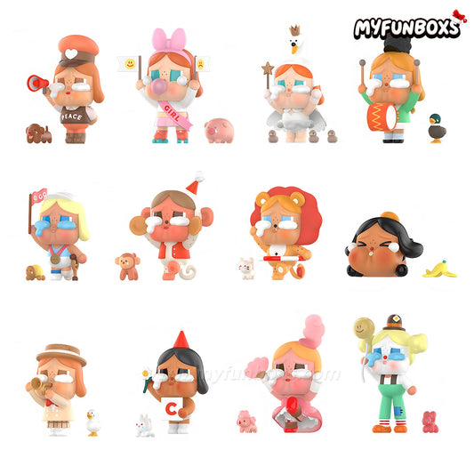 POP MART CRYBABY Crying Parade Series Figure Blind Box (Whole Set Opened)