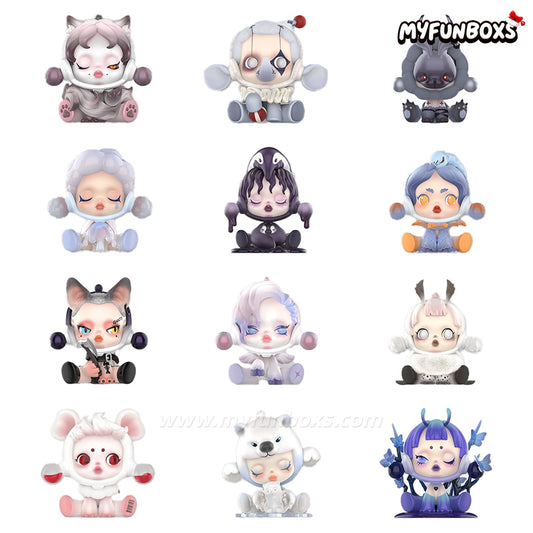POP MART SKULLPANDA The Mare of Animals Series Figure Blind Box (Whole Set Opened)