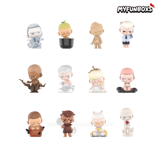 POP MART KUBO Breathing In Series Figure Blind Box (Whole Set Opened)