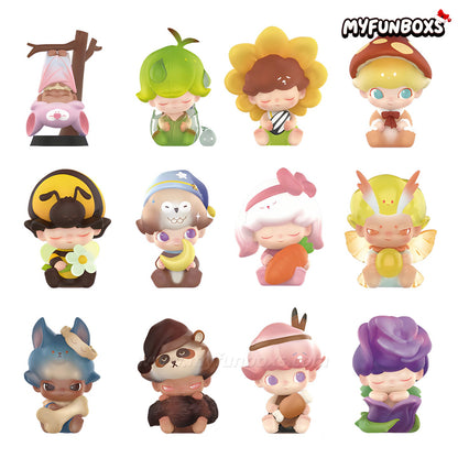 POP MART Dimoo Forest Night Series Figure Blind Box (Whole Set Opened)