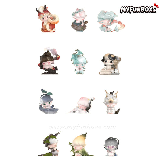 POP MART DIMOO Stories in the Cup Series Blind Box (Whole Set Opened)