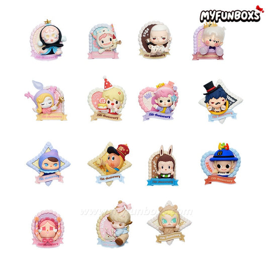 POP MART Celebrating the Moment Series Fridge Magnet Figure Blind Box (Whole Set Opened)