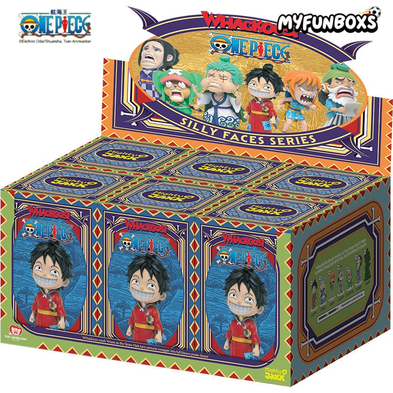 Whackoos One Piece Silly Faces Series Figure Blind Box (PRE-ORDER)