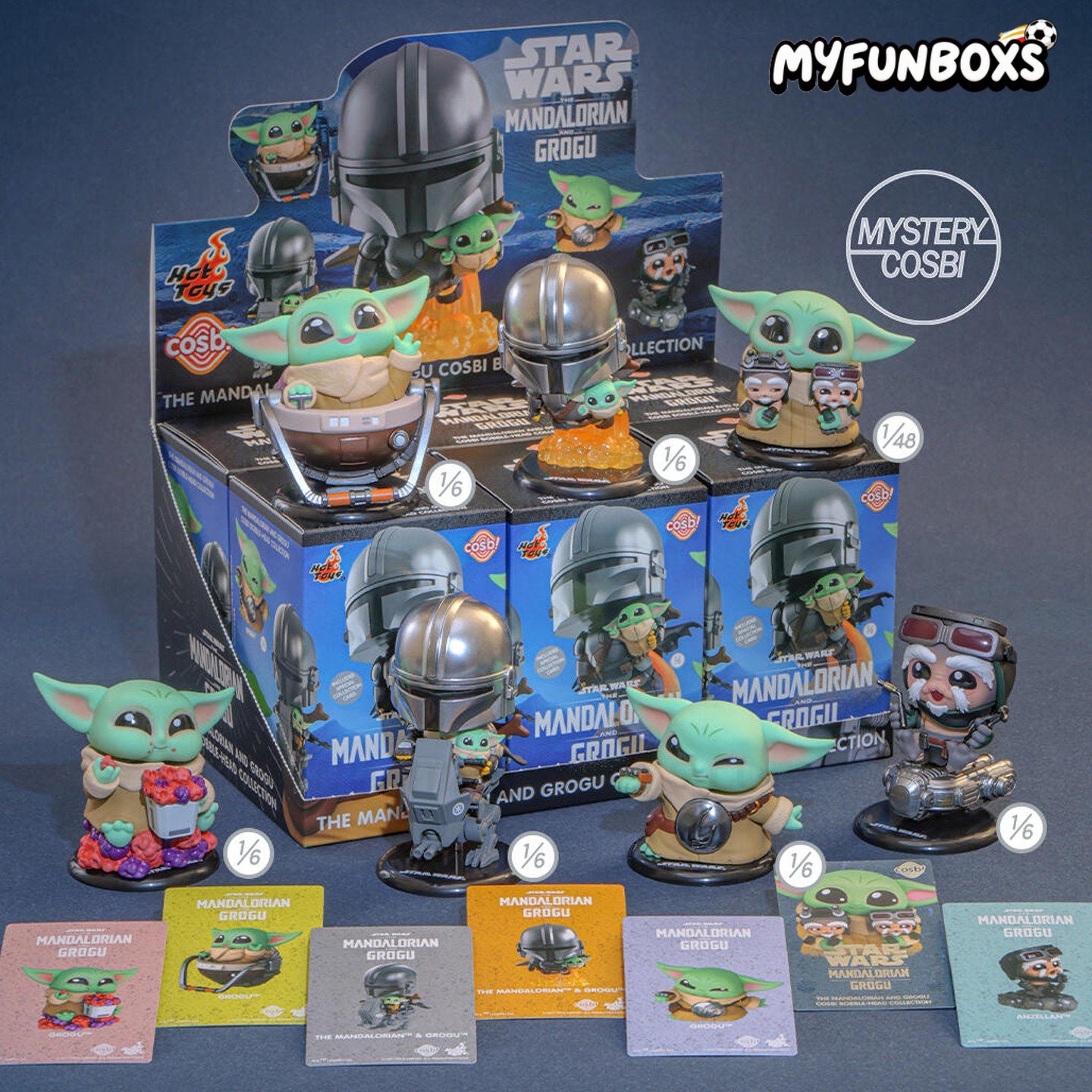The Mandalorian and Grogu Series Figure blind box