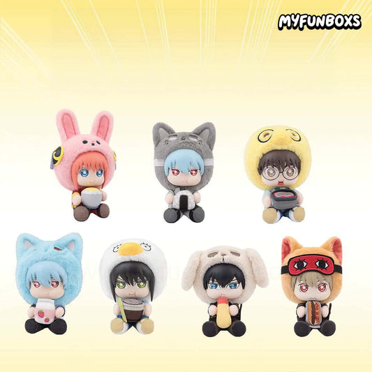 Gintama Eat Full Series Plush Pendant Blind Box (PRE-ORDER)
