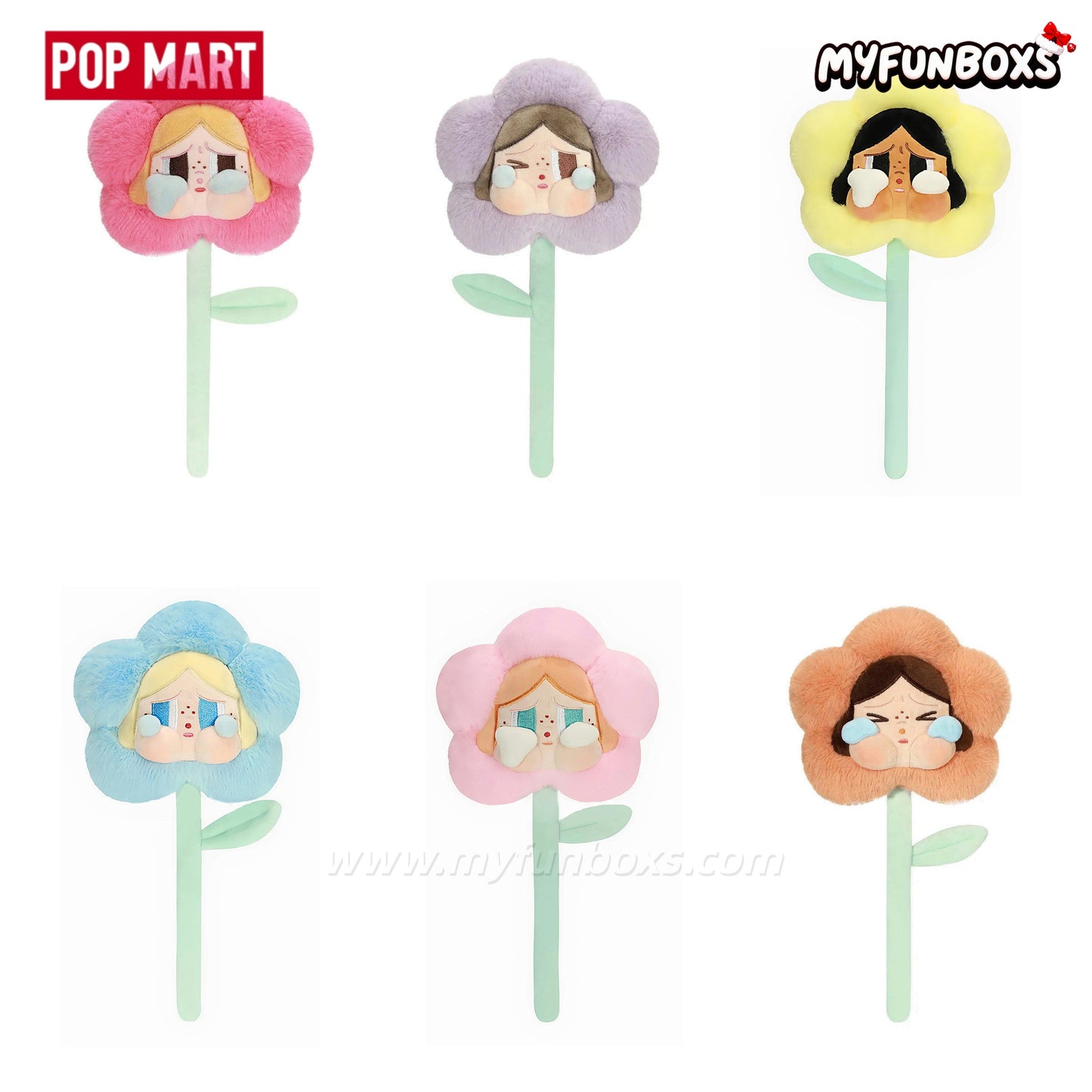 CRYBABY Sad Club Series-Plush Flowers Dolls, Blind Box