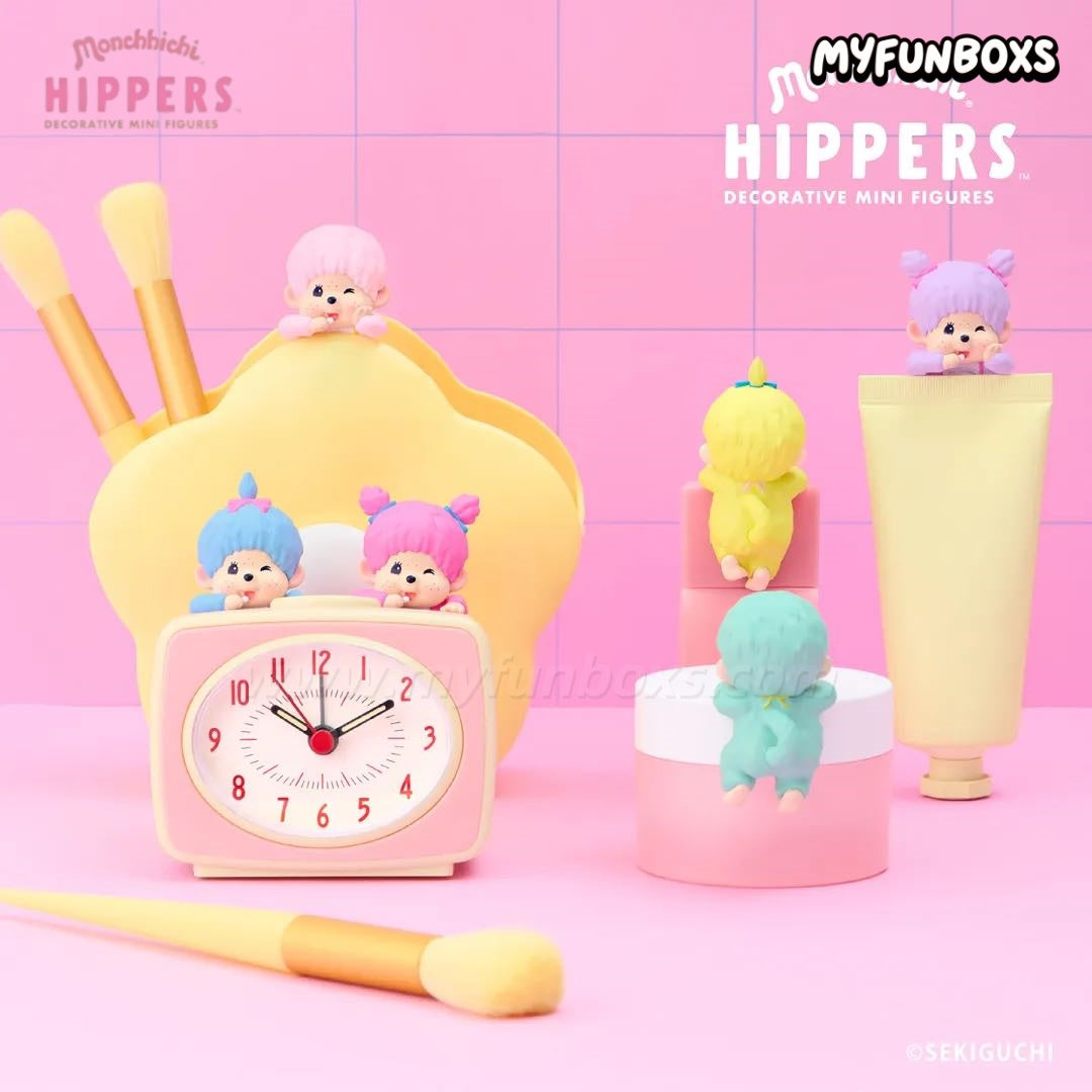 Monchhichi HIPPERS Decorative Mini Figures Colors Wink Series Blind Box