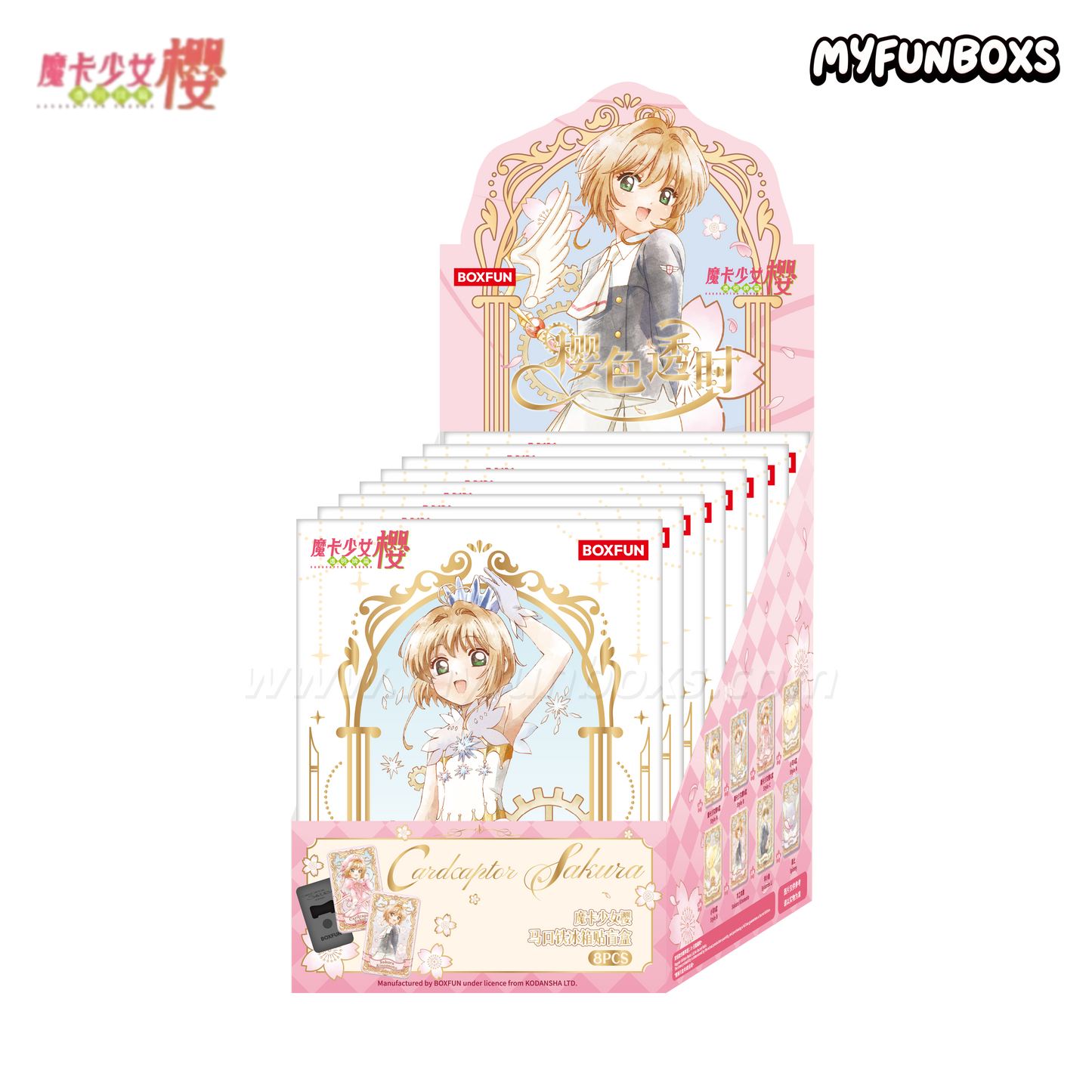 Cardcaptor Sakura Sakura-iro Toki Series Fridge Magnet Blind Box