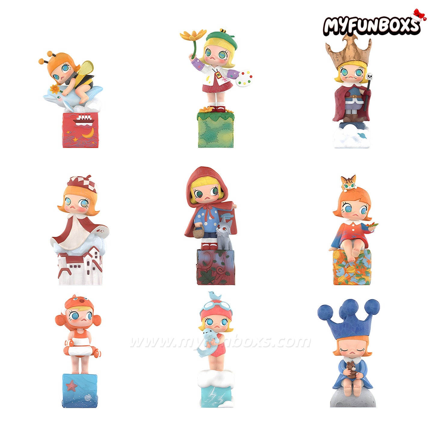 MOLLY Scenery Along the Way 20th Anniversary Series Figures