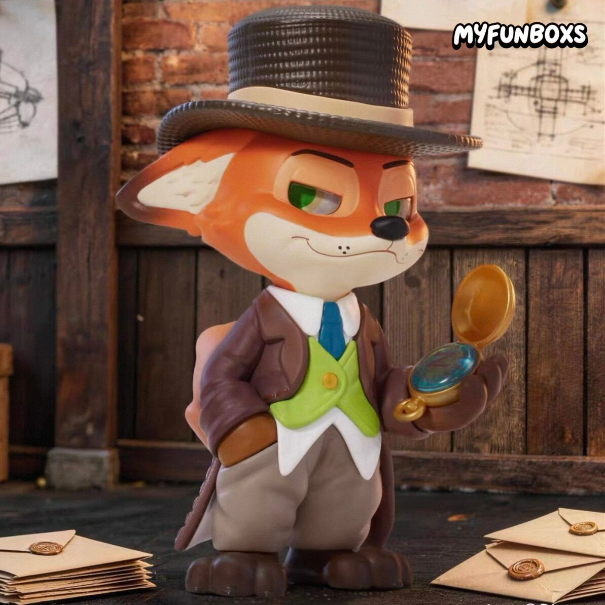 MINISO Disney Foggy Town Detective Series figure blind box