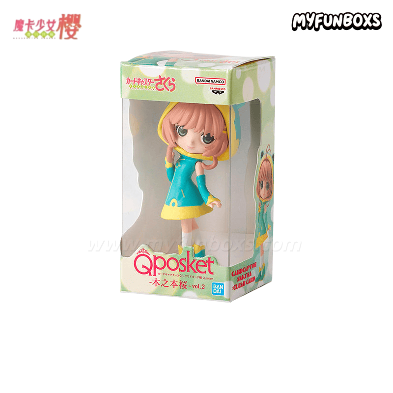 Gashapon Cardcaptor Sakura Q posket Miniature Collection Vol.2. Iconic mini figures capsules blind box