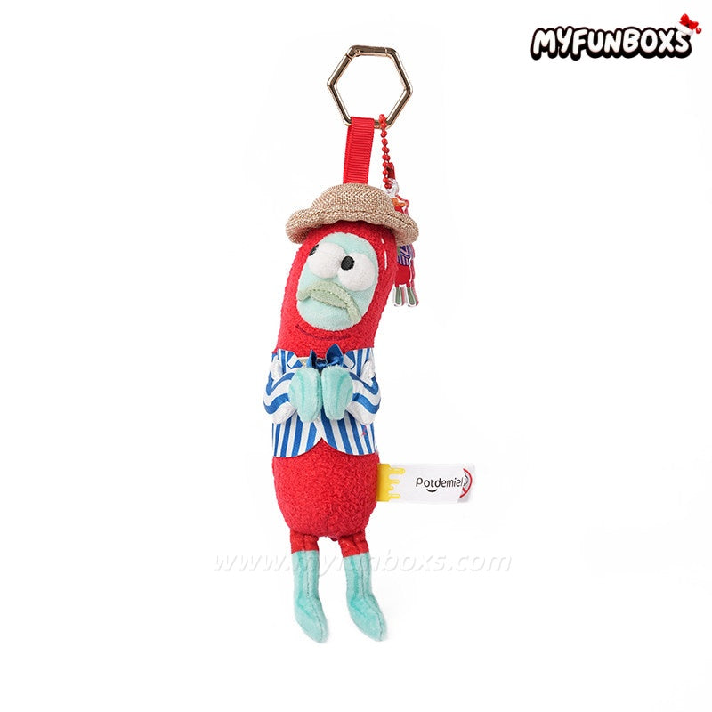 SpongeBob SquarePants Bikini Bottom Buddies Series Plush Keychain