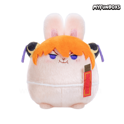 GONG Gintama Tamago Squishy Plush Keychain
