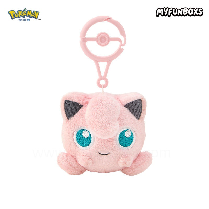 Pokémon Poké Ball Carabiner Plush Keychain