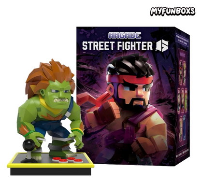 Mighty Jaxx Street Fighter Arcade Pixel Series Figure Blind Box
