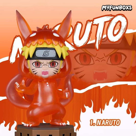BNFIGURE Q Naruto: Shippuden Pajamars Series Vol.2 Figure Blind Box(PRE-ORDER)
