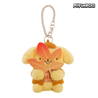 SANRIO Hidden in Autumn Series Plush Keychain