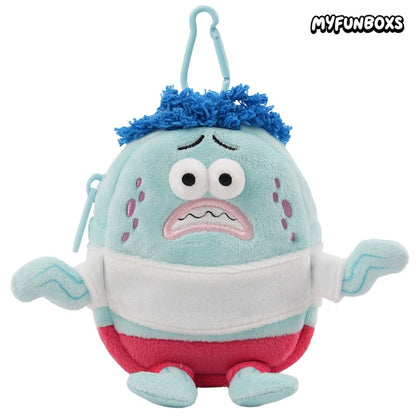 Bikini Bottom Incidental Fish Peace Sign Plush Coin Purse