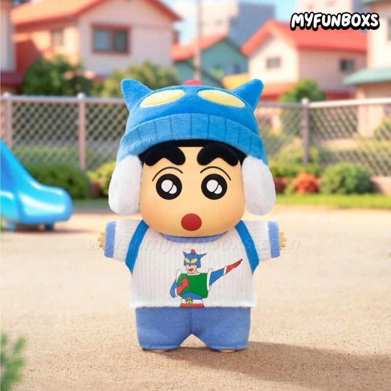 CRAYON SHINCHAN Cute Life Series Plush Charm Blind Box