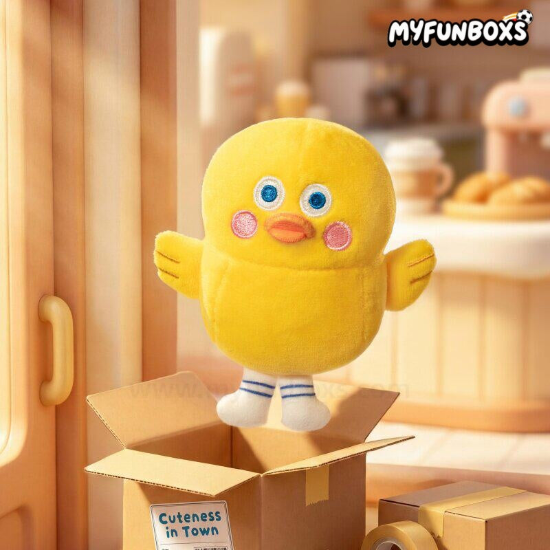 Brunch Brother Cutenee in Town Series plush keychain blind box
