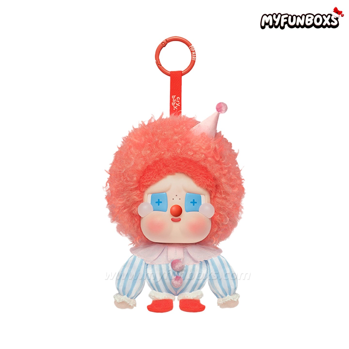 POP MART CRYBABY Vinyl Plush Hanging Card Collection