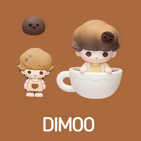 POP MART POP BEAN Coffee Factory Series decoration charm blind box