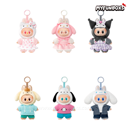 THE MONSTERS x Hello Kitty and Friends Series-Plush Pendant Blind Box (PRE-ORDER)