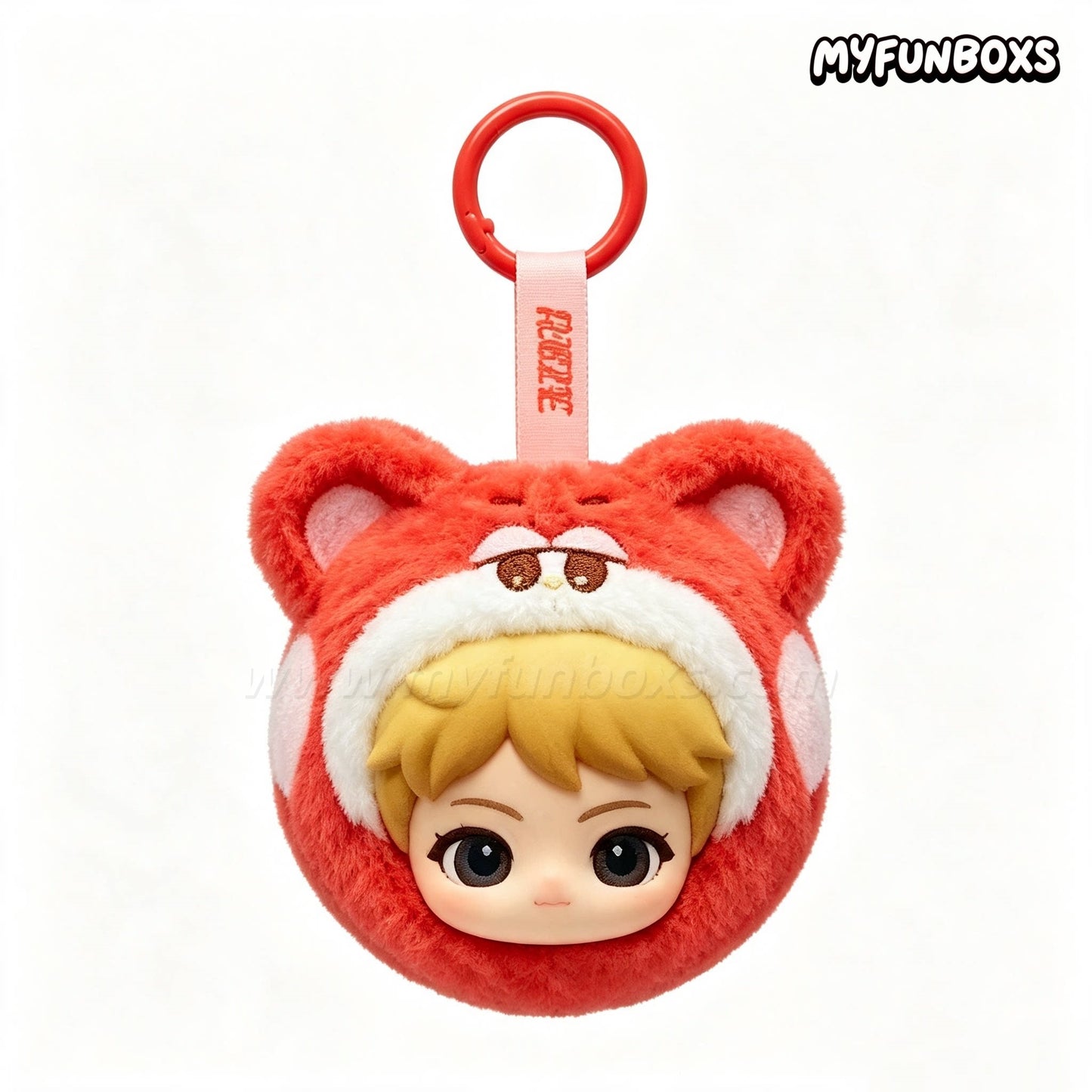 POP MART RlIZE Fluffy Club Series Mini Pouch Keychain Blind Box