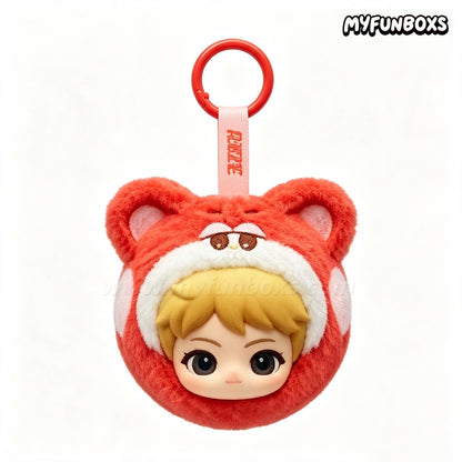 POP MART RlIZE Fluffy Club Series Mini Pouch Keychain Blind Box