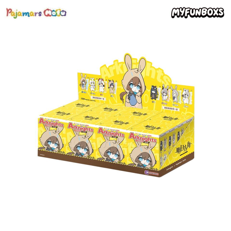 Arknights Pajamars Mofu Vol.1 flocked figure blind box