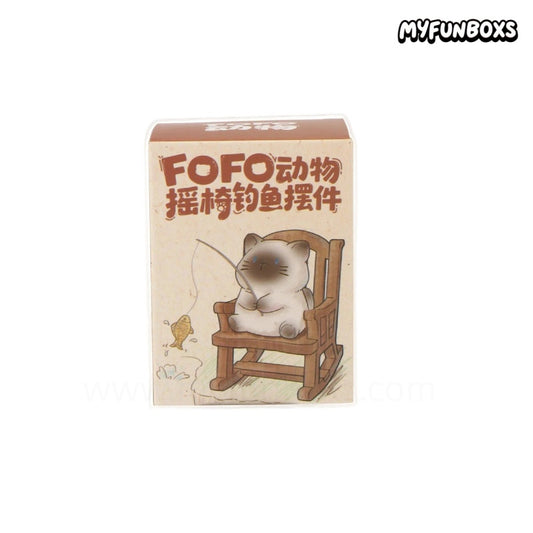 FOFO Animal Rocking Chair Fishing Series Figure Blind Box