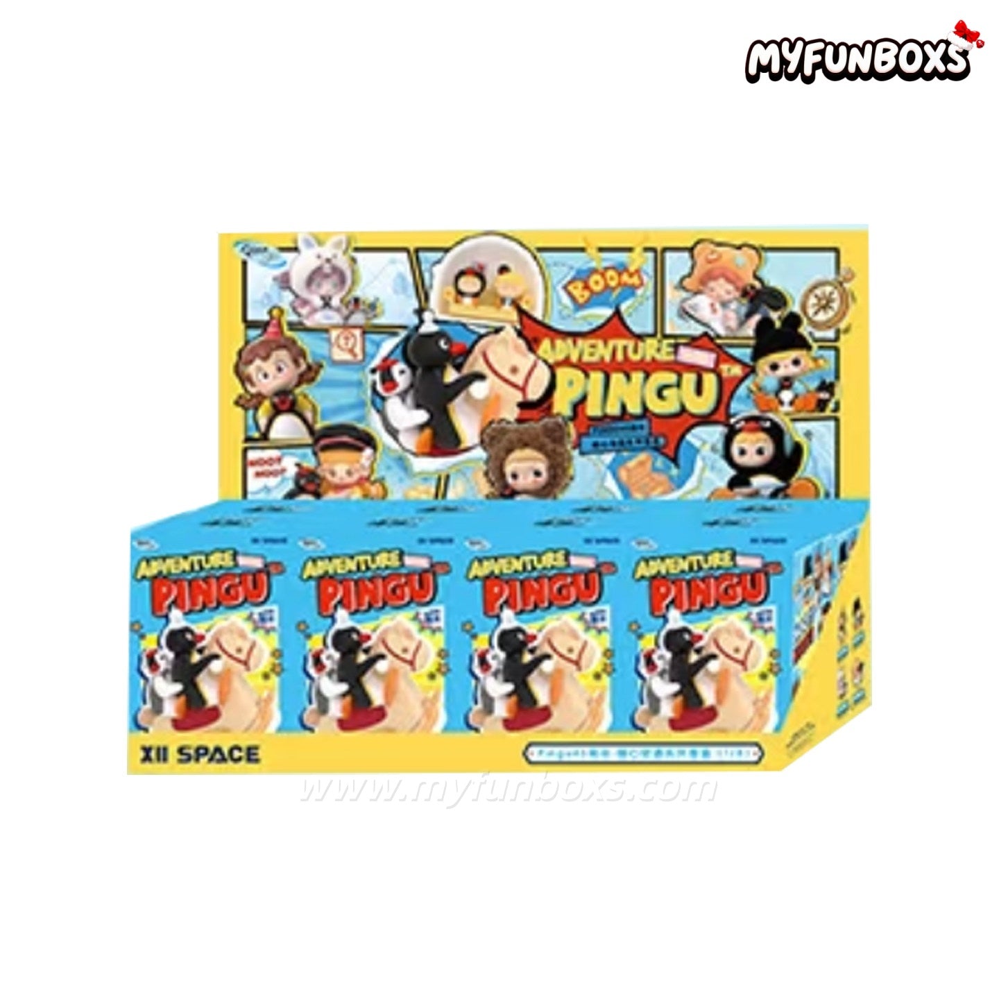 Pingu 45th Anniversary Heartwarming Encounter Series Figure Blind Box