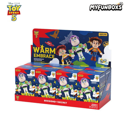 Toy Story Warm Embrace Series plush keychain blind box.