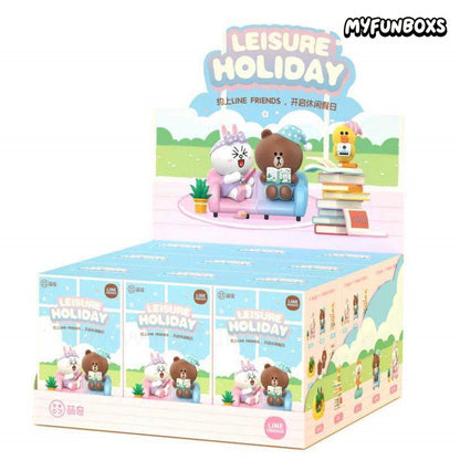 LINE FRIENDS Leisure Holiday Series Figure Blind Box
