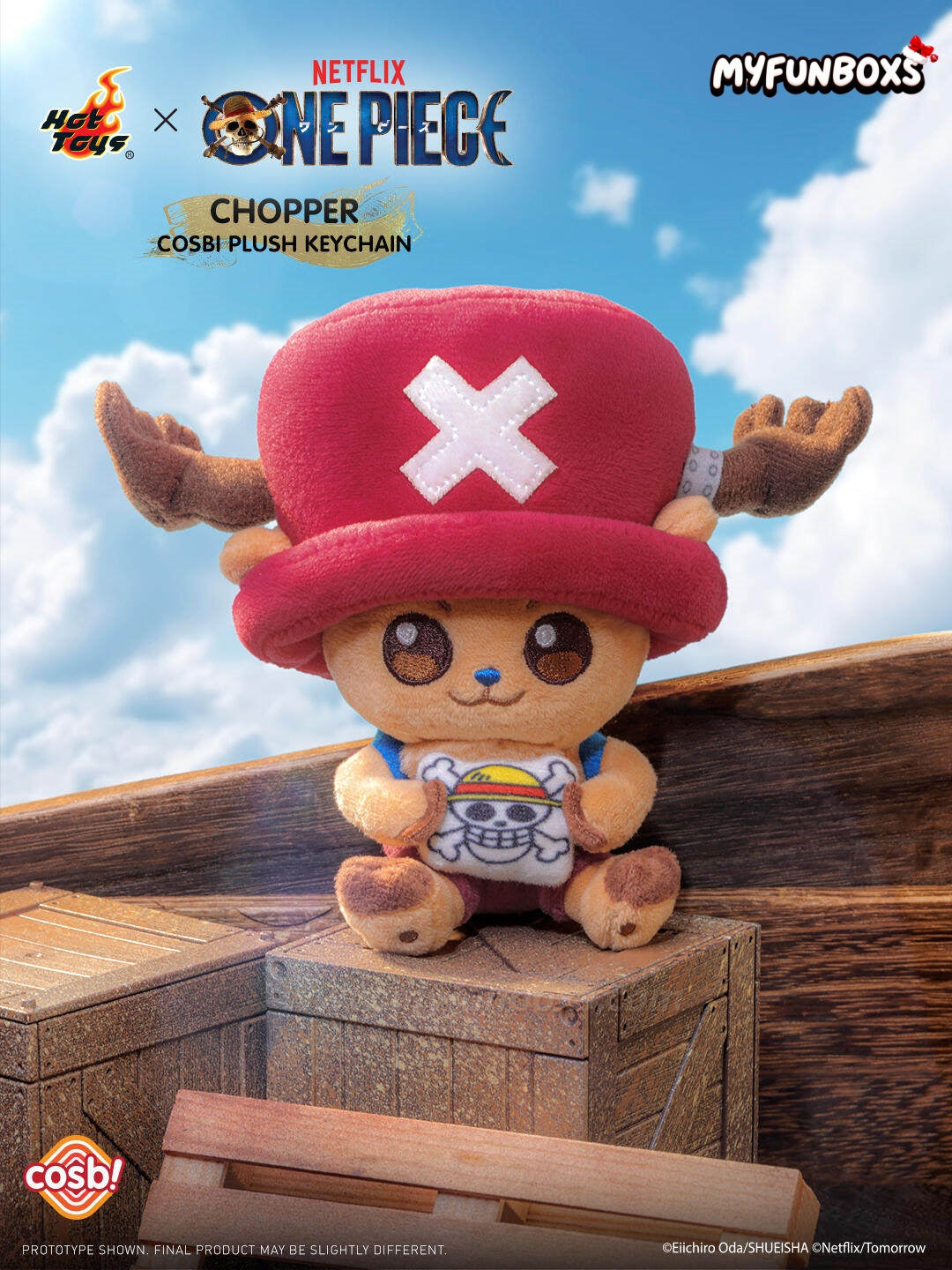One Piece Chopper Series Plush Keychain Collection Blind Box