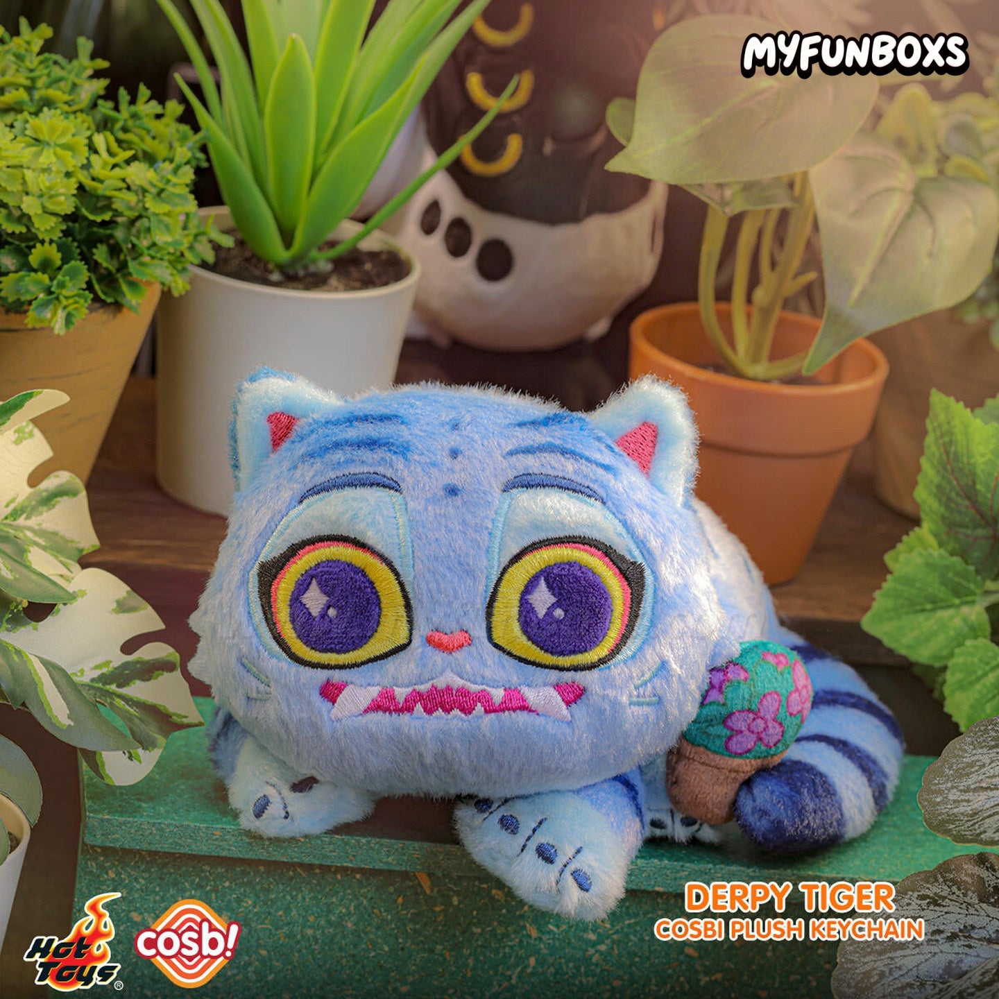 Hot Toys KPop Demon Hunters Cosbi plush keychain blind box(PRE-ORDER)