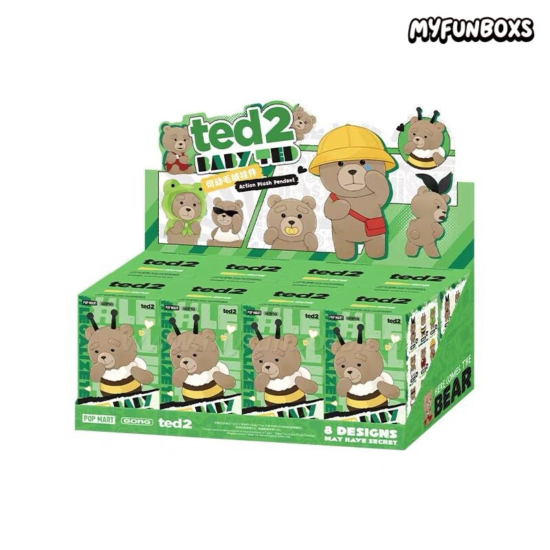 POP MART TED 2 Teddy Bed Series Plush Pendant Blind Box(PRE-ORDER)