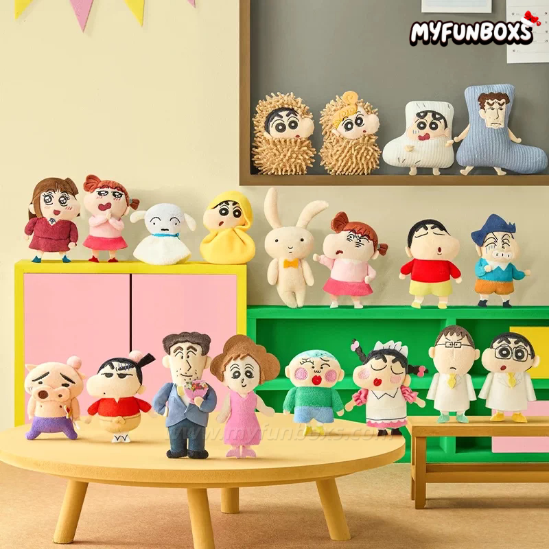 Crayon Shin-chan Weird Series Plush Magnet Blind Box