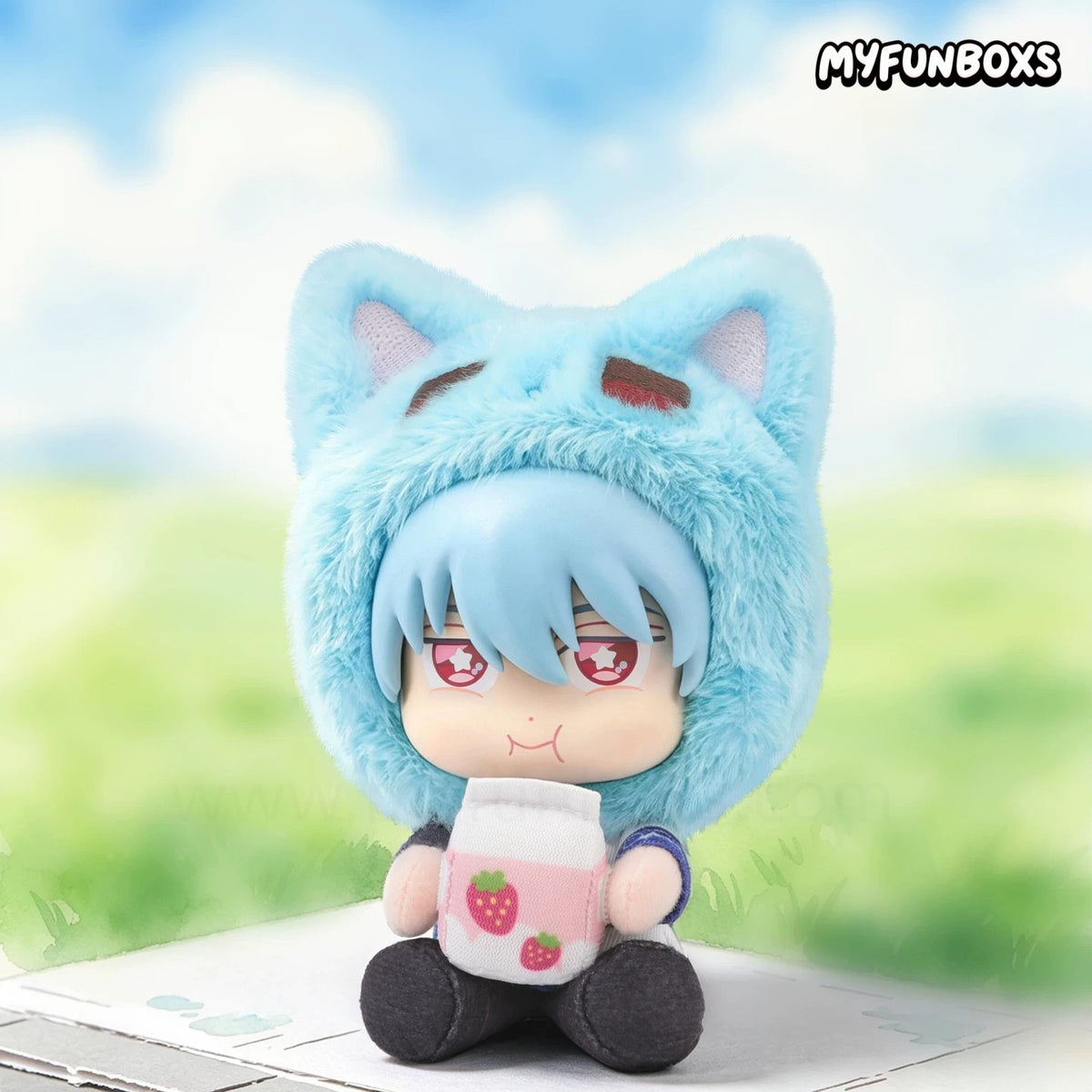 Gintama Eat Full Series Plush Pendant Blind Box (PRE-ORDER)