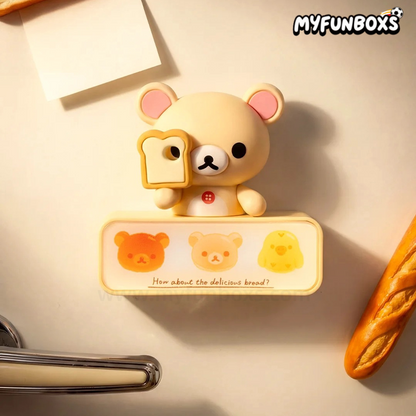 Rilakkuma Bread Series Light-up Fridge Magnet Blind Box