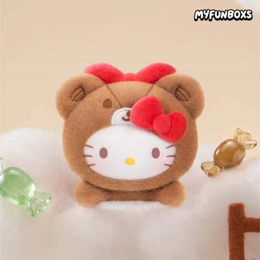 SANRI0 Sweet Whispers Stickers Series Plush Charm Blind Box