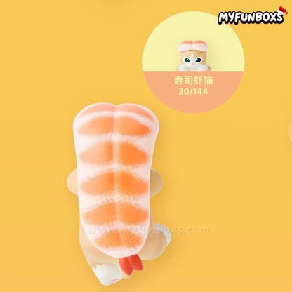 Sonny Angel × Mofusand Shrimp Meow Series Hippers Decorative Mini Figures Blind Box