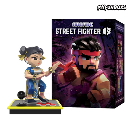 Mighty Jaxx Street Fighter Arcade Pixel Series Figure Blind Box