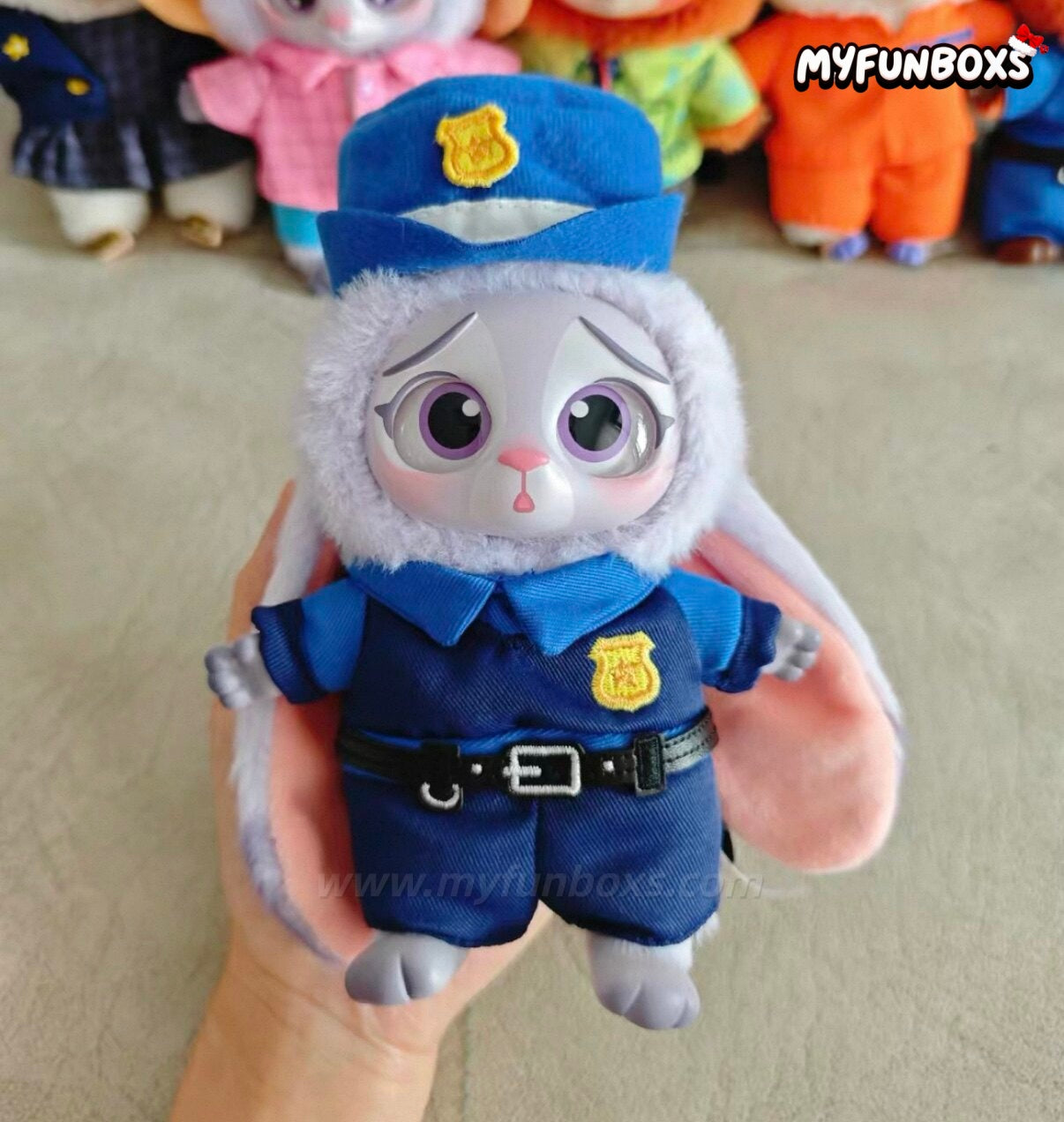 Miniso Zootopia Vinyl Plush Pendant Mystery Blind Box