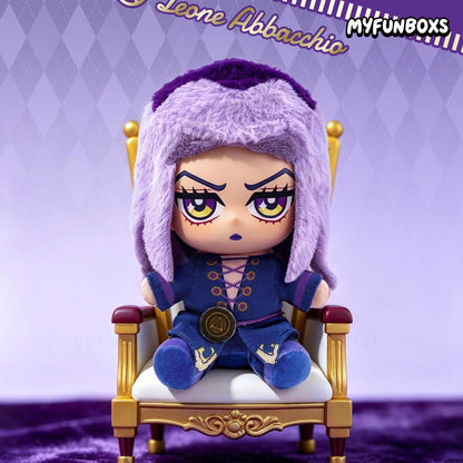 JoJo's Bizarre Adventure Golden Wind Series Chibi Sitting Plush Pendant Blind Box (PRE-ORDER)