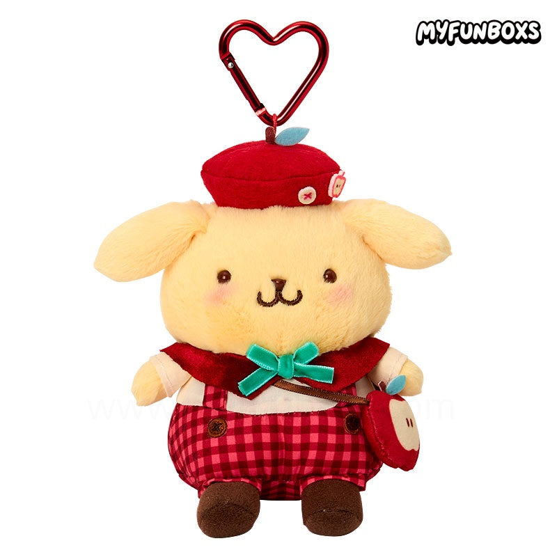 Sanrio Sweet Apple Design Series Plush Keychain