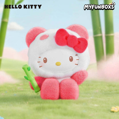Sanrio Colorful Panda Series plush keychain blind box