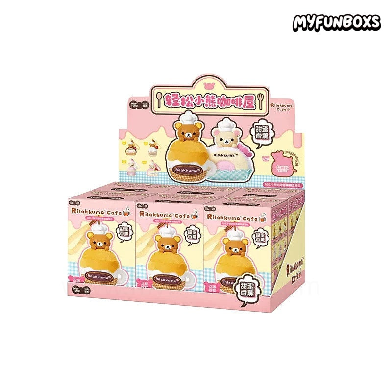 Rilakkuma Coffee House Plush Keychain Blind Box(PRE-ORDER)