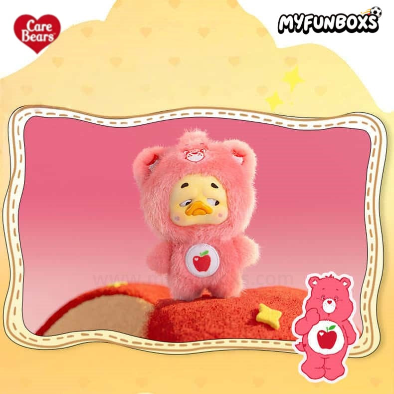 Upset Duck x Care Bears Heartful Moments Series Plush Pendant Blind Box