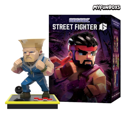 Mighty Jaxx Street Fighter Arcade Pixel Series Figure Blind Box